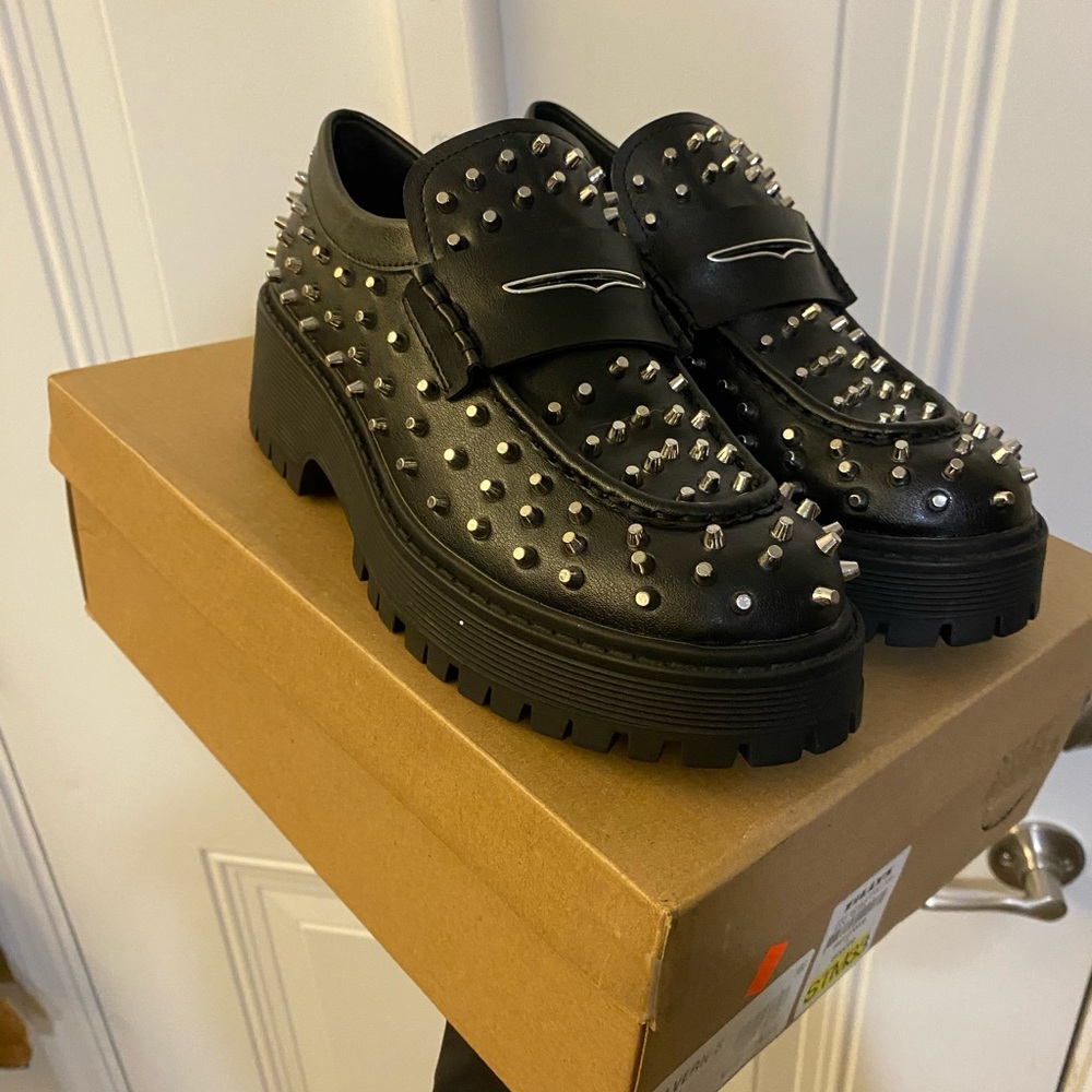 Steve Madden Studded Loafers